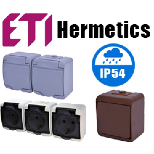 ETI Hermetics накладные IP 54