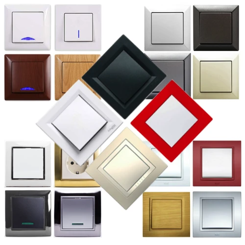 РОЗЕТКИ  ВЫКЛЮЧАТЕЛИ, СВЕТОРЕГУЛЯТОРЫ