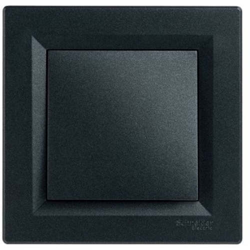 SCHNEIDER ASFORA цвет антрацит (розетка от 120грн.)