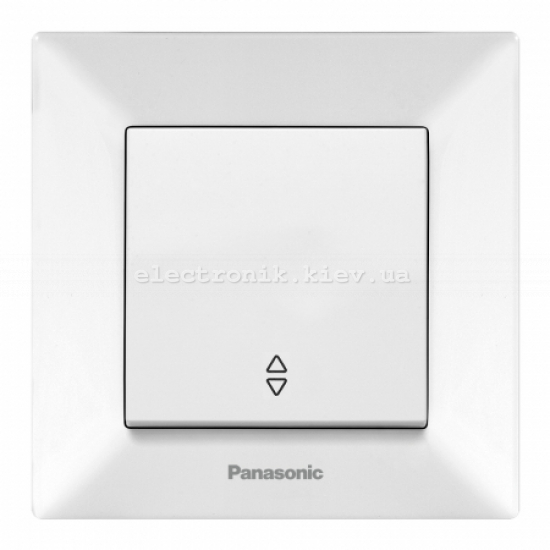 Panasonic ARKEDIA SLIM белый Выключатель проходной