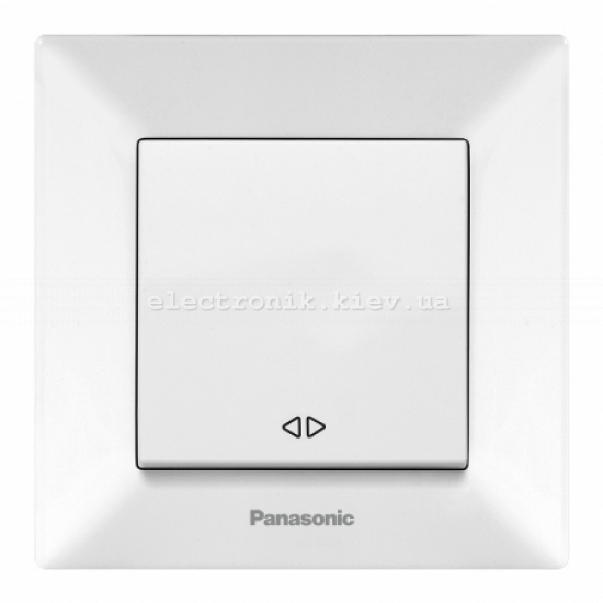 Panasonic ARKEDIA SLIM белый Переключатель перекрестный