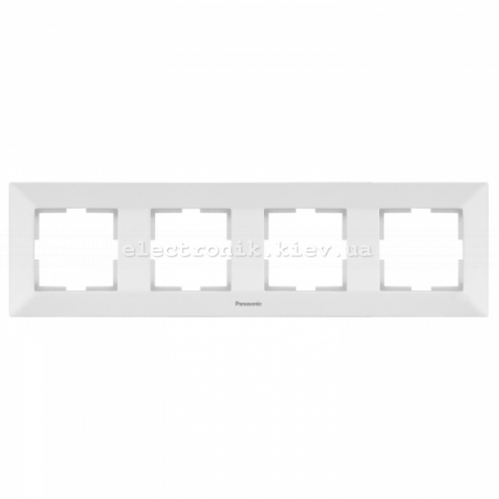 Panasonic ARKEDIA SLIM белый Рамка 4-я горизонтальная