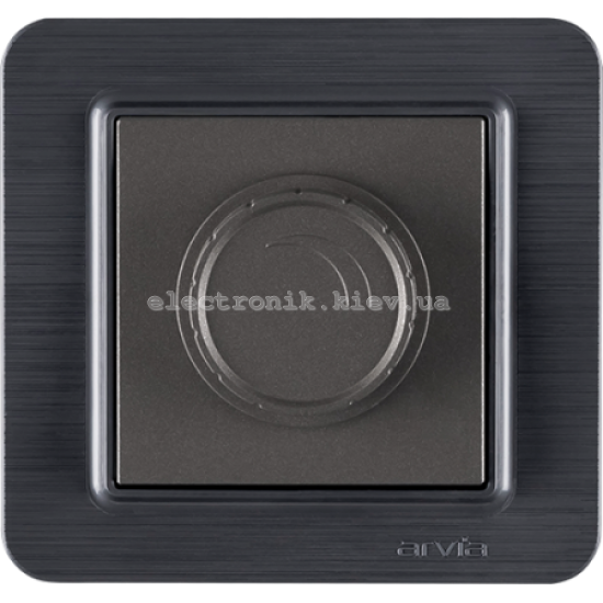 Светорегулятор 800W, Антрацит LAVIN