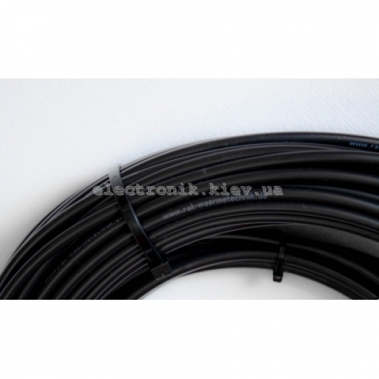 Электрический теплый пол Shtoller, кабель в стяжку 20 Вт/м, длинна 90 м