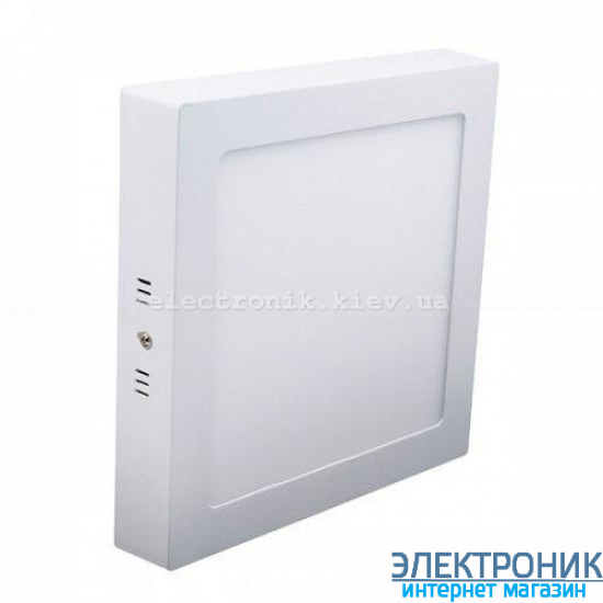 Світлодіодна панель квадратна-18Вт накладна (220x220) 4200K, 1440 люмен