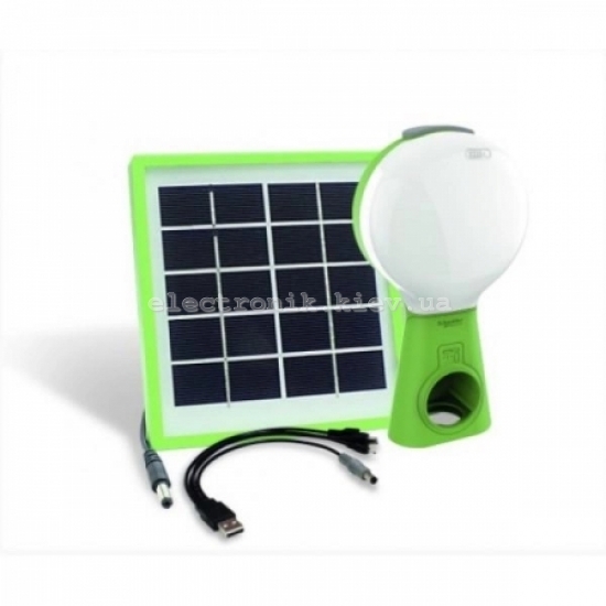 Ліхтар, туристична лампа із сонячною панеллю та функцією Power Bank Mobiya Lite Schneider Electric
