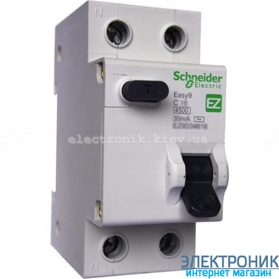 Дифавтомат  Schneider-Electric Easy9 2P 32A 30мA