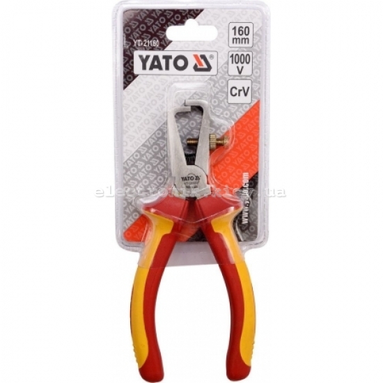 Шматочки для зняття ізоляції 160 мм YATO YT-21160