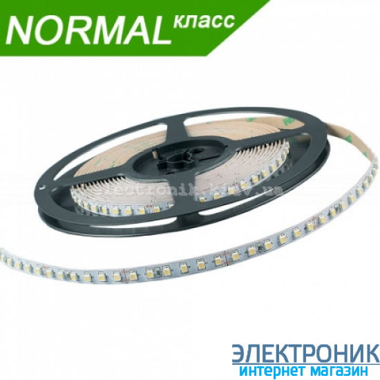 Светодиодная LED лента (холодный свет) 9.6 вт на метр (бабина 5 метров)