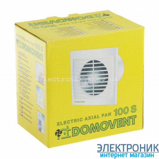 Вентилятор витяжний ДОМОВЕНТ 125 С/С1