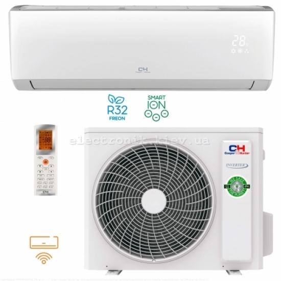 Кондиционер тепловой насос Cooper&Hunter CH-S09FTXLA2-NG R32 Wi-Fi