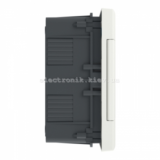 Щит пластиковий Easy9 EU, врізний, 1 ряд 12 модулів, білі двері, EZ9EUB112, Schneider Electric