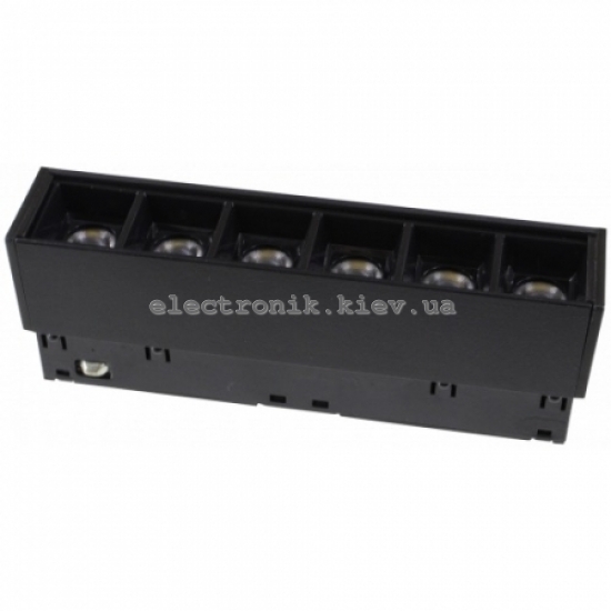 МАГНИТНЫЙ ТРЕКОВЫЙ СВЕТИЛЬНИК LEZARD GS-6T LED 6ВТ 4200К ЧЕРНЫЙ