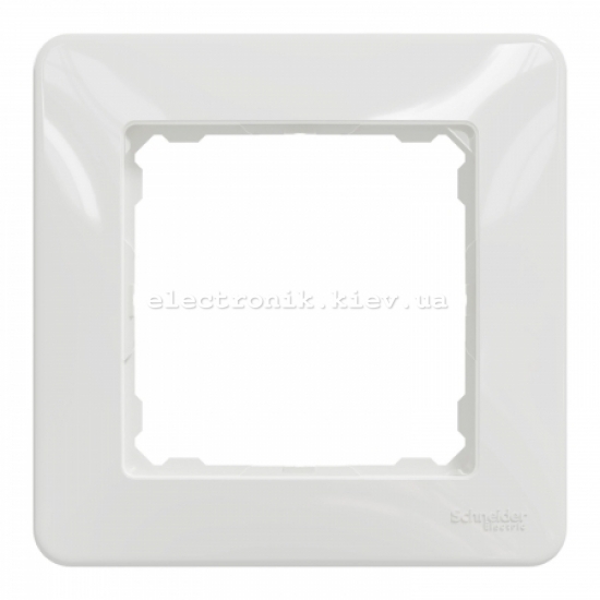 Рамка 1-пост цвет белый Sedna Design