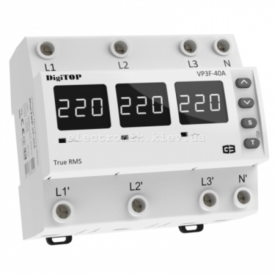 Реле напряжения – VP-3F40A M6W DigiTOP