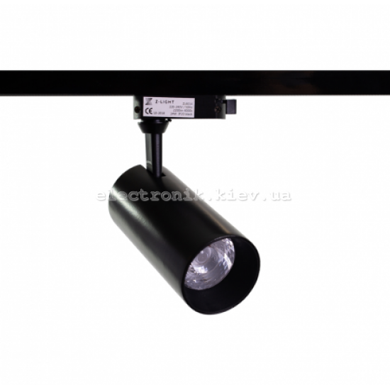 Трековый светильник Z-Light ZL 4015 30w 4000k LED track black