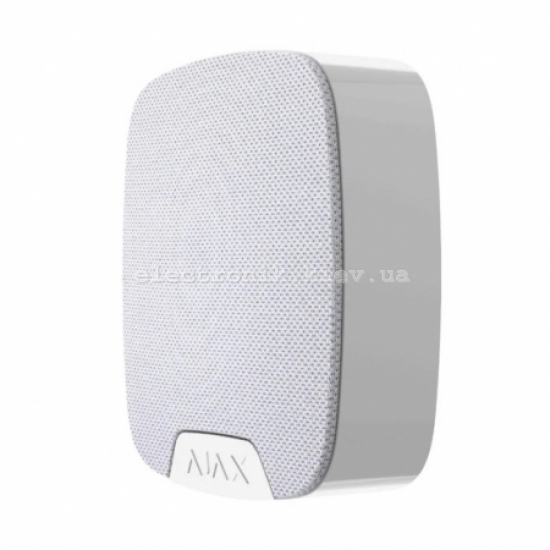 Беспроводная комнатная сирена Ajax HomeSiren White