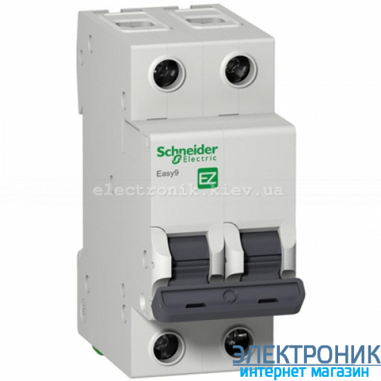Автоматичний вимикач Schneider-Electric Easy9 2P 25A C