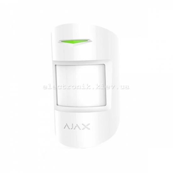 Беспроводной датчик движения Ajax MotionProtect Plus White