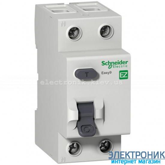 Пристрій захисного відключення (ПЗВ) Schneider-Electric Easy9 2P 25A 30мA