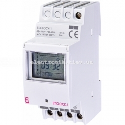 Цифровой таймер Eticlock-1 230V (1x16A_AC1)
