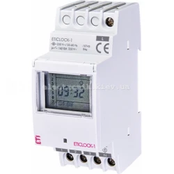 Цифровой таймер Eticlock-10 230V (1x16A_AC1)