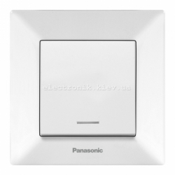 Panasonic ARKEDIA SLIM белый Выключатель с подсветкой