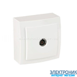 Розетка ТВ Концевая Themis