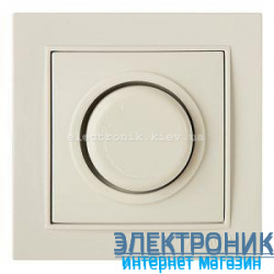 Диммер с подсветкой ( 600 W ) КРЕМ THOR