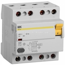 УЗО ВД1-63 4Р  40А 100мА IEK