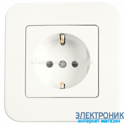Розетка VIKO Rollina (с заземлением) КРЕМ