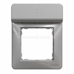 Рамка с подставкой для телефона цвет алюминий Sedna Design