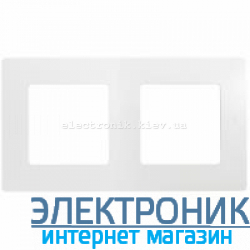 Рамка на 2 пости, білий - Legrand Etika