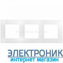 Рамка на 3 пости, білий - Legrand Etika