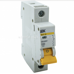 Авт. выкл. ВА47-29 1P  6A 4,5кА х-ка C IEK