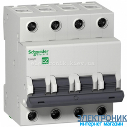 Автоматический выключатель Schneider-Electric Easy9 4P 32A C