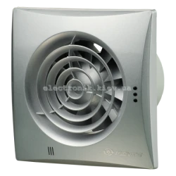 Вентилятор вытяжной на подшипниках Вентс 100 Квайт Алюминий лаковый, оборудован обратным клапаном