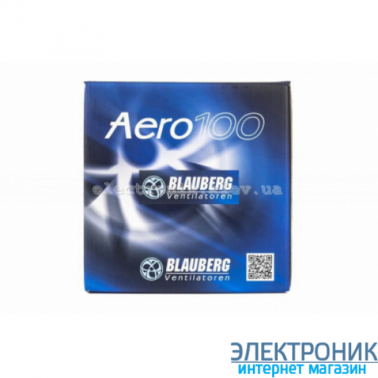 BLAUBERG AERO 100 H – витяжний вентилятор з датчиком вологості