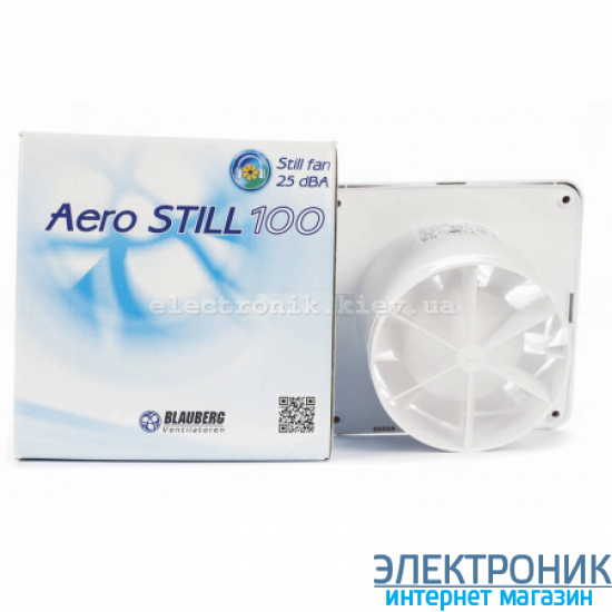 BLAUBERG Aero Still 100 - витяжний безшумний вентилятор